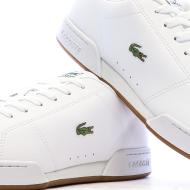 Zapatillas blancas/verdes para hombre Lacoste Carnaby Cup ver 7