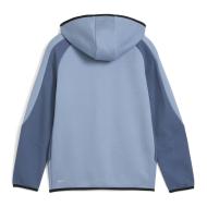 Sweatshirt mit Reißverschluss Blau Männlich Puma Evostripe Ansicht 2
