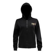 Sudadera negra con capucha Everlast Leland para mujer barato