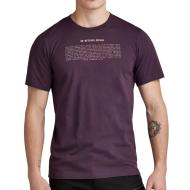 G-Star Raw Poem Männer T-Shirt Violett günstig