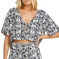 Schwarzes/ecrues Hemd für Frauen Billabong Sunflower günstig