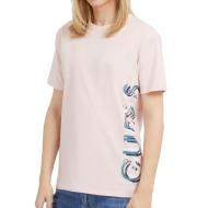 T-shirt Rose Homme Guess Vertical