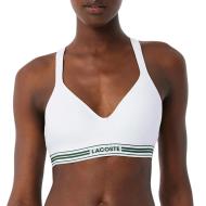 Sujetador blanco para mujer Lacoste IF8626 barato