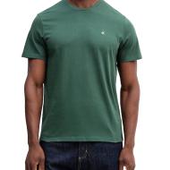 Camiseta verde oscuro para hombre Calvin Klein Jeans Classics