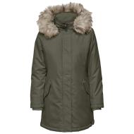 Doudoune Kaki Femme Only Fresh vue 2