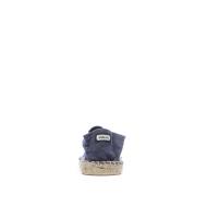 Blaue Espadrilles für Damen von Ushuaia: Dimitrie Ansicht 3