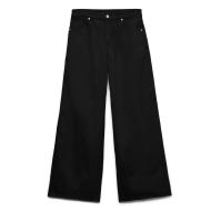 Schwarze Samthose für Damen von Vero Moda, Modell Karol günstig