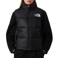 Women's Black Sleeveless Down Jacket The North Face 96 Retro affordable
