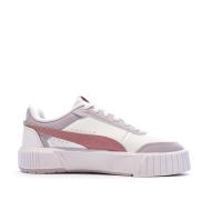 Sneakers Weiß/Pink Mädchen Puma Carina Mia Ansicht 2