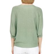 JDY New Behave Women's Light Green 3/4 Sleeve Sweater Photo of the Espace des Marques %store% store - view of %key%
