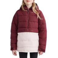 Chaqueta de esquí burdeos/rosa para niña O'Neill Originals Puffer barato