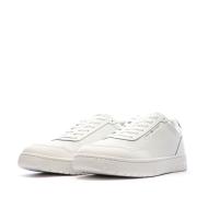 Baskets Blanches/Olive Homme Tommy Hilfiger Th Hi Vulc vue 6
