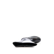Schwarze Stiefel Frau Geox Iridea Ansicht 4