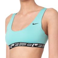 Top Nike Banded Bottom Verde, Mujer barato