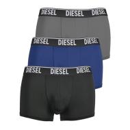 3x Boxers Gris/Bleu Homme Diesel Sebastian pas cher