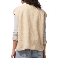 Ärmellose Weste, beige, Damen, Pieces Katty Ansicht 2