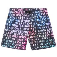 Boys' O'Neill Cali Swim Shorts Black/Pink/Blue affordable