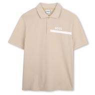 Polo beige para niño de Hugo Boss J52730