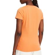 Orangefarbenes T-Shirt für Frauen Pepe jeansNew Virginia Ansicht 2