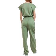 Grüner Jumpsuit Frau Pieces Muna Ansicht 2