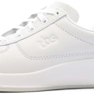 Zapatos de mujer de cuero blanco TBS Brandy ver 7