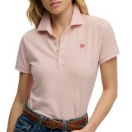 Superdry Heritage Slim Fit Women’s Pink Polo Shirt