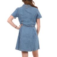 Kleid Blau Frau Jennyfer DULONE Ansicht 2