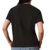 Camiseta negra de mujer Calvin Klein Jeans Classics ver 2