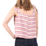 Top Violet Femme An'ge Julia vue 2