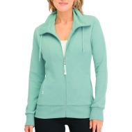 Grünes Damen-Sweatshirt mit Reißverschluss von Ragwear RONETTE günstig