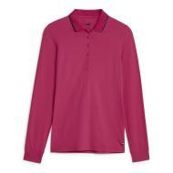 Women's Pink Polo Puma Longsleeve