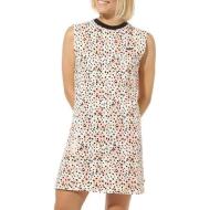 Vestido Mujer Blanco/Naranja/Negro Vans Leila barato