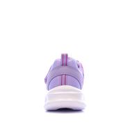 Baskets Roses/Mauves Fille Skechers Sola Glow vue 3