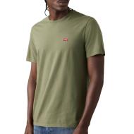 Camiseta verde oliva para hombre Levi's Ss Classic Hm Tee barato