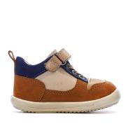 Kickers Boy's Brown/Beige Zapatillas altas Bottillon ver 2