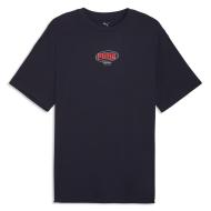 Puma Men’s Navy/Red Relaxed T-shirt Photo of the Espace des Marques %store% store - view of %key%