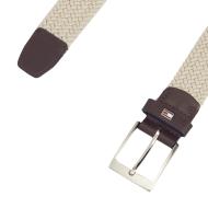 Cinturón beige para hombre Tommy Hilfiger Adan ver 2