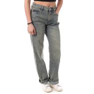 Vaqueros rectos Monday Premium Vintage Grey para mujer barato