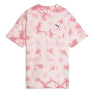 Puma Ess Elevated Relaxed Boys’ Pink/White T-Shirt affordable