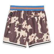 Pantalón Corto de Baloncesto Puma Clyde Marrón/Beige, Hombre ver 2