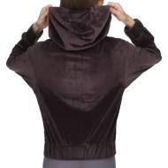 Veste en velours Marron Femme Soul Studio Hoody vue 2