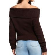Pull Marron Femme Morgan BOGO vue 2