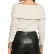 Pull Ecru Femme Morgan BOGO vue 2
