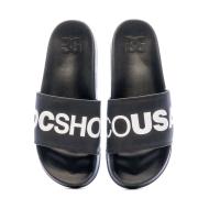 Claquettes Noires Homme DC Shoes Slide vue 3
