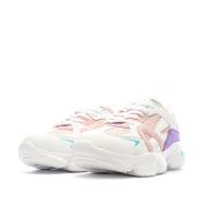 Zapatillas deportivas blancas y rosas para mujer Nasa Jabalem ver 6