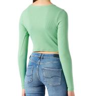 T-shirt Vert Femme JJXX Feline vue 2