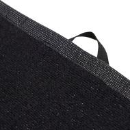 Schwarz-weißes Handtuch für Herren von Adidas 3bar Towel Smal Ansicht 2