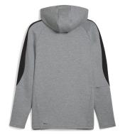 Veste De Sport À Capuche Grise Homme Puma Evostripe vue 2