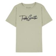 T-shirt Beige Garçon Teddy Smith Evan