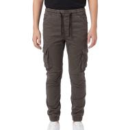 Paname Brothers Carlos Boy's Dark Grey Cargo Pants